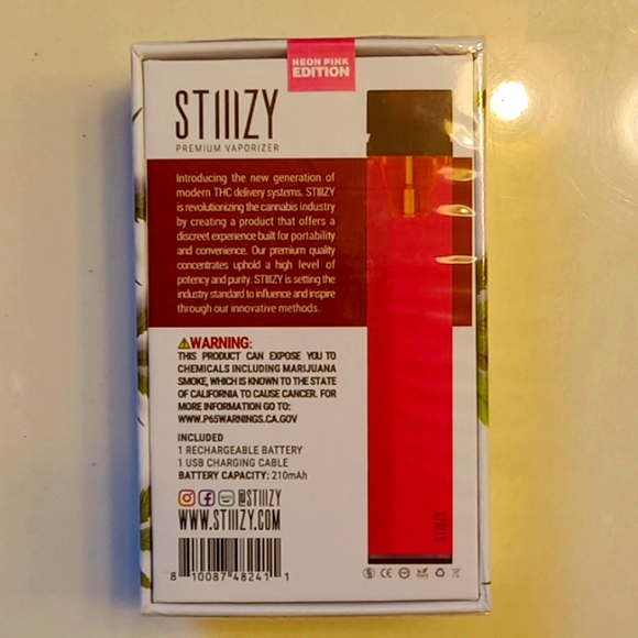STIIIZY starter kit"NEON PiNK Limited Edition"SEALED🆕NIB. - Picture 3 of 7